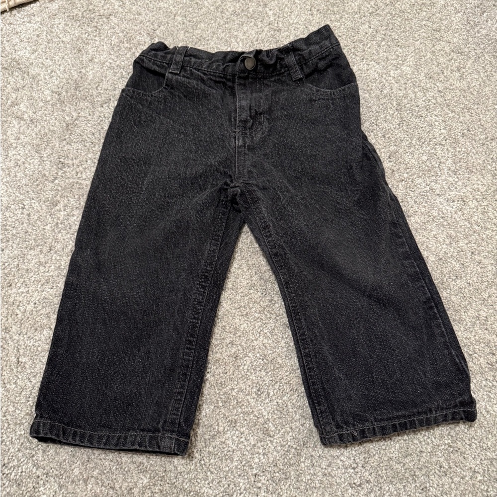 Nautica Kids Black Denim Jeans sz 18/24M